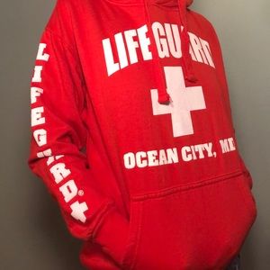 ocean city maryland lifeguard hoodie